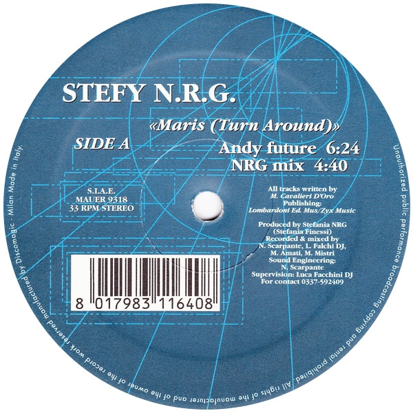 Stefy N.R.G. - Maris (Turn Around) | Mauer (MAUER 9318)