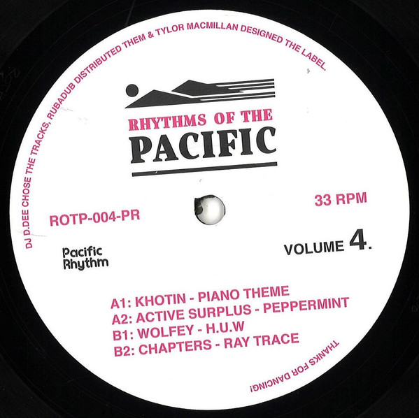 Various - Rhythms Of The Pacific Volume 4. | Pacific Rhythm (ROTP-004-PR) - main Various - Rhythms Of The Pacific Volume 4. | Pacific Rhythm (ROTP-004-PR) - main