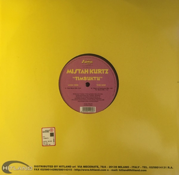 Mistah Kurtz - Timbuktu | Suntec (TEC 013) - main