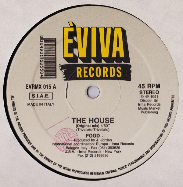 Food - The House | Èviva Records (EVRMX 015) - 3 Food - The House | Èviva Records (EVRMX 015) - 3