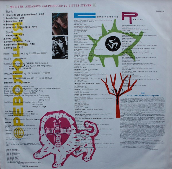 Little Steven - Revolution | RCA (PL 83431) - 5 Little Steven - Revolution | RCA (PL 83431) - 5
