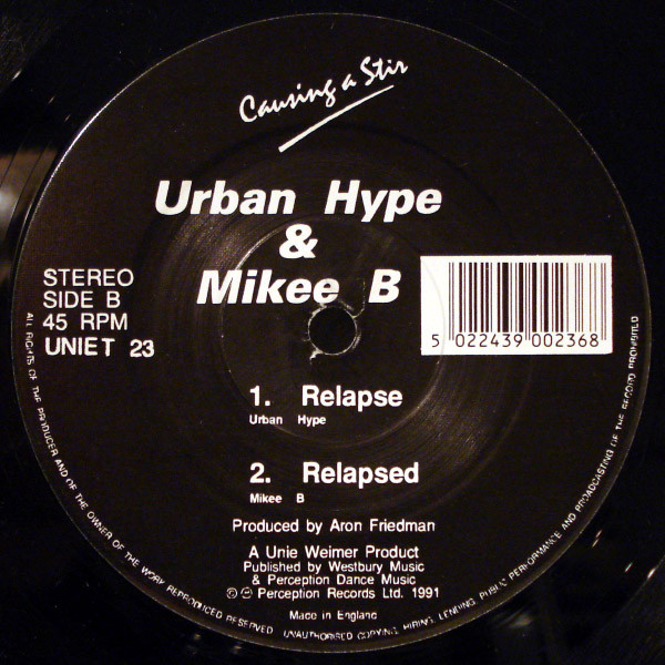 DJ Mikee B / Urban Hype - Jingle Bells | Perception Records (UNIE 23) - 4