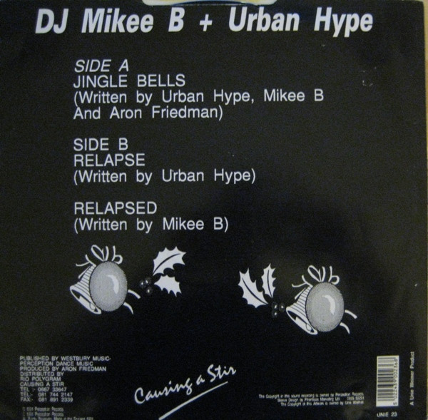 DJ Mikee B / Urban Hype - Jingle Bells | Perception Records (UNIE 23) - 2