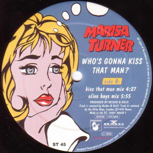 Marisa Turner - Who's Gonna Kiss That Man? | Hansa (74321 30683 1) - 3