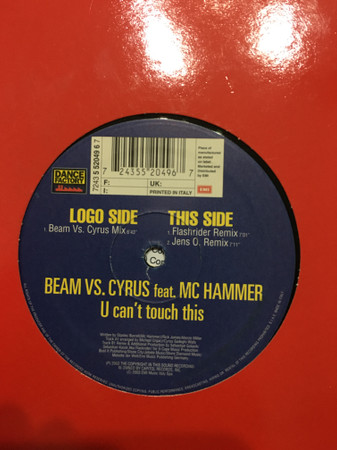 Beam Vs. Cyrus Feat. MC Hammer - U Can't Touch This | Dance Factory (5 52050 6)
