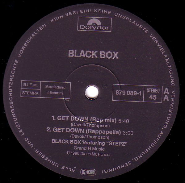 Black Box - Fantasy | Polydor (879 089-1) - 4