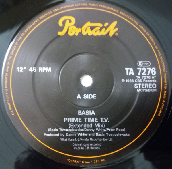 Basia - Prime Time TV | Portrait (TA 7276) - 3 Basia - Prime Time TV | Portrait (TA 7276) - 3