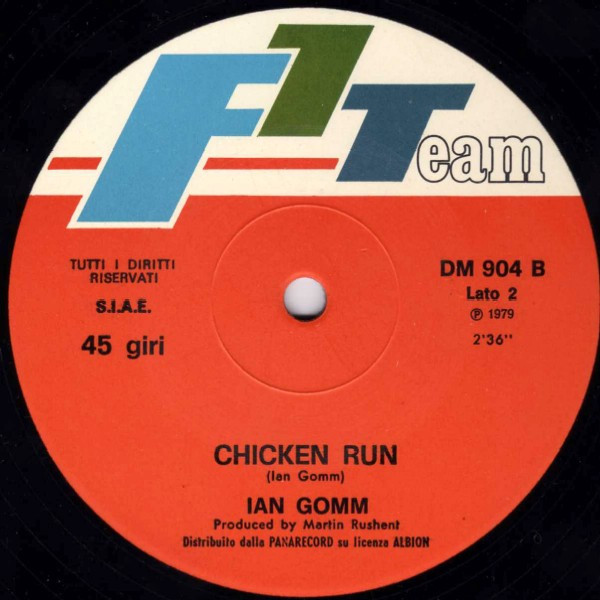 Ian Gomm - Hold On / Chicken Run | F1 Team (DM  904) - 3