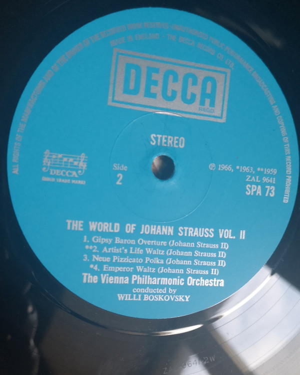 The World Of Johann Strauss Vol. 2