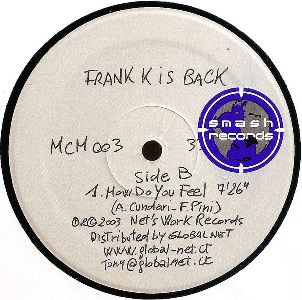 Frank K - Frank K Is Back | M.C.M. (MCM 003) - 2