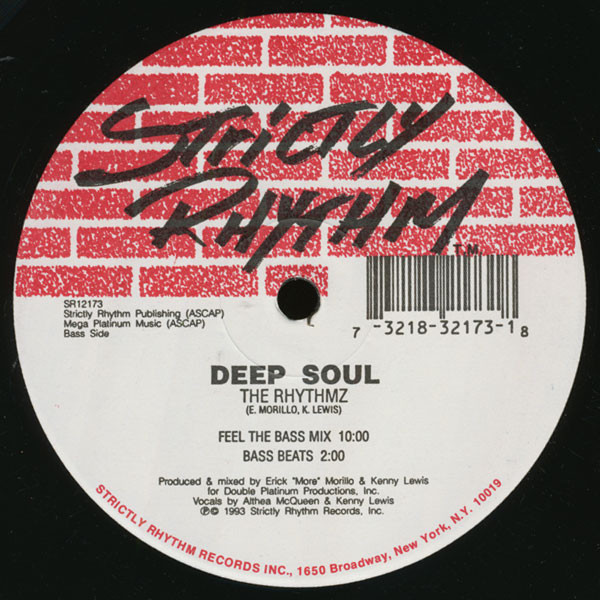 Deep Soul - The Rhythmz | Strictly Rhythm (SR12173) - 2 Deep Soul - The Rhythmz | Strictly Rhythm (SR12173) - 2