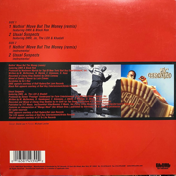 Mic Geronimo - Nothin' Move But The Money (Remix) | Blunt Recordings (TVT 4939-0) - 2 Mic Geronimo - Nothin' Move But The Money (Remix) | Blunt Recordings (TVT 4939-0) - 2