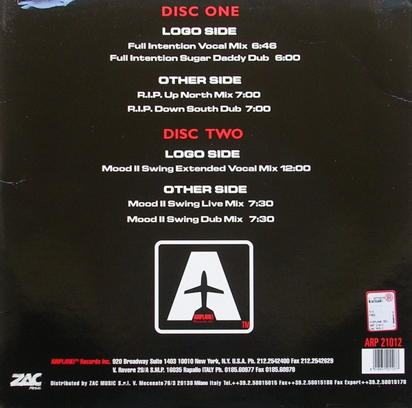 Ultra Naté - Free | Airplane! Records (ARP 21012) - 2