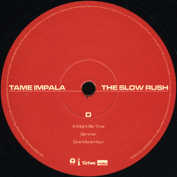 Tame Impala - The Slow Rush | Island Records (7757956) - 8 Tame Impala - The Slow Rush | Island Records (7757956) - 8