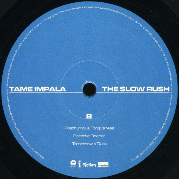 Tame Impala - The Slow Rush | Island Records (7757956) - 6 Tame Impala - The Slow Rush | Island Records (7757956) - 6