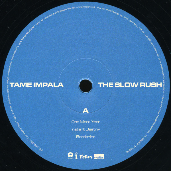 Tame Impala - The Slow Rush | Island Records (7757956) - 5 Tame Impala - The Slow Rush | Island Records (7757956) - 5