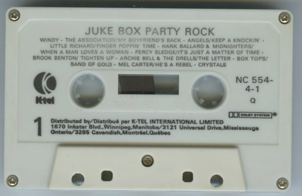 Various - Juke Box Party Rock Vol. 1 | K-Tel (NC-554-41) - 3 Various - Juke Box Party Rock Vol. 1 | K-Tel (NC-554-41) - 3