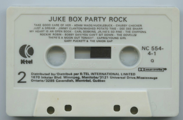 Various - Juke Box Party Rock Vol. 1 | K-Tel (NC-554-41) - 4 Various - Juke Box Party Rock Vol. 1 | K-Tel (NC-554-41) - 4