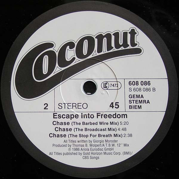 Escape Into Freedom - Chase | Coconut (608 086) - 4