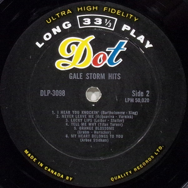 Gale Storm - Gale Storm Hits | Dot Records (DLP 3098) - 4 Gale Storm - Gale Storm Hits | Dot Records (DLP 3098) - 4