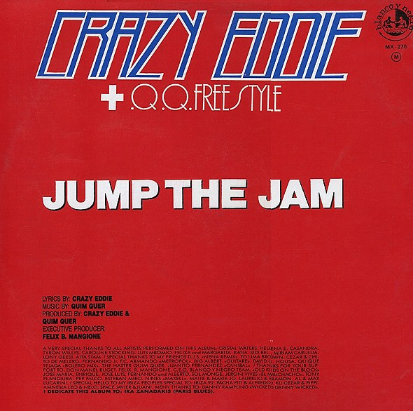 Crazy Eddie + Q.Q. Freestyle - Jump The Jam | Blanco Y Negro (MX-270) - 2 Crazy Eddie + Q.Q. Freestyle - Jump The Jam | Blanco Y Negro (MX-270) - 2