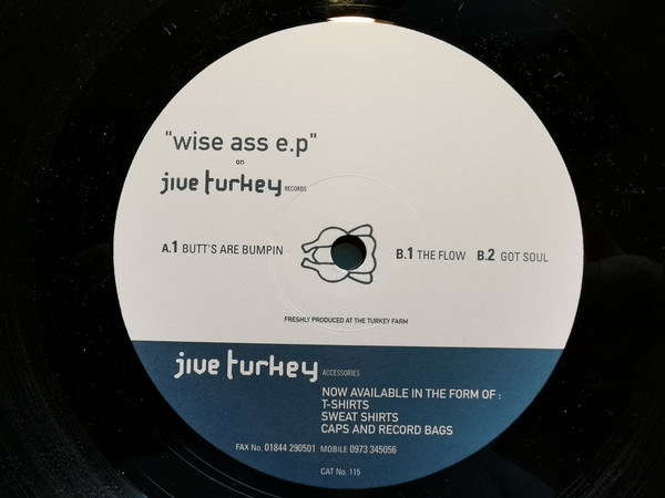 Jive Turkey - Wise Ass E.P. | Jive Turkey Records (115) - main Jive Turkey - Wise Ass E.P. | Jive Turkey Records (115) - main