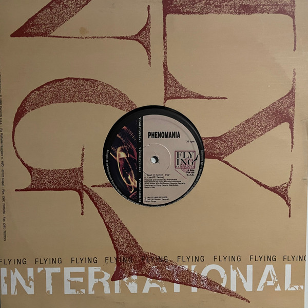 Phenomania - Who Is Elvis / Floor Burn | Flying International (FIN 056) - main Phenomania - Who Is Elvis / Floor Burn | Flying International (FIN 056) - main
