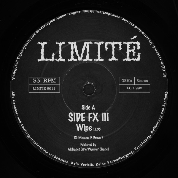 Side FX - III | Limité (LIMITÉ 9611) - main