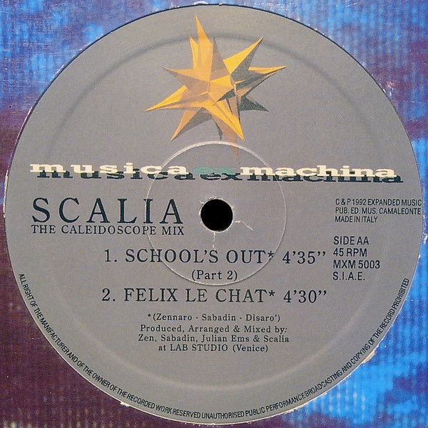 Scalia - The Caleidoscope Mix | Musica Ex Machina (MXM 5003) - 2