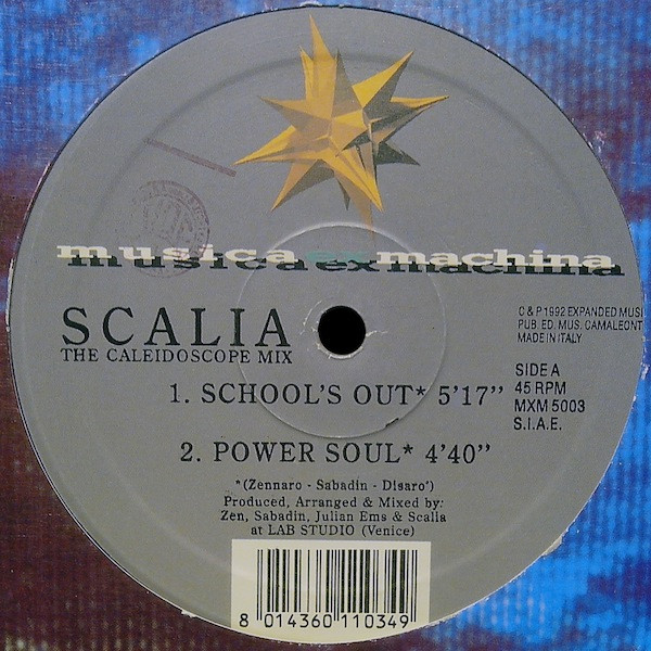 Scalia - The Caleidoscope Mix | Musica Ex Machina (MXM 5003) - main