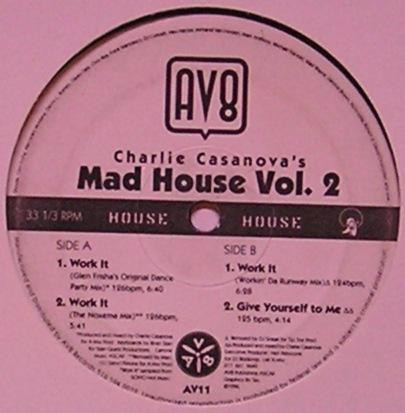 Charlie Casanova - Mad House (Volume Two) | AV8 Records (AV11) - 3 Charlie Casanova - Mad House (Volume Two) | AV8 Records (AV11) - 3
