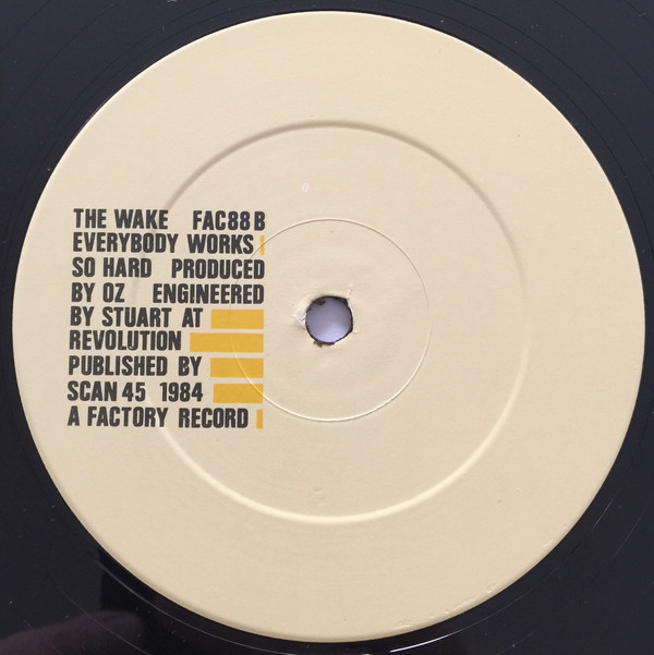 The Wake - Talk About The Past | Factory (FAC 88) - 4 The Wake - Talk About The Past | Factory (FAC 88) - 4