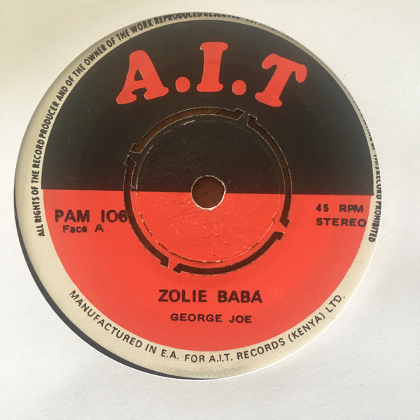 Georgie Joe - Zolie Baba / Merci Ton Bonté | A.I.T. Records (PAM 106)