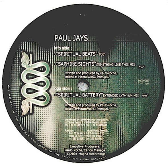 Paul Jays - Spiritual Battery | Magna Recordings (MGN003) - main