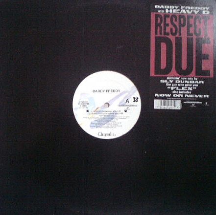 Daddy Freddy - Respect Due | Chrysalis (Y-24817) - main Daddy Freddy - Respect Due | Chrysalis (Y-24817) - main