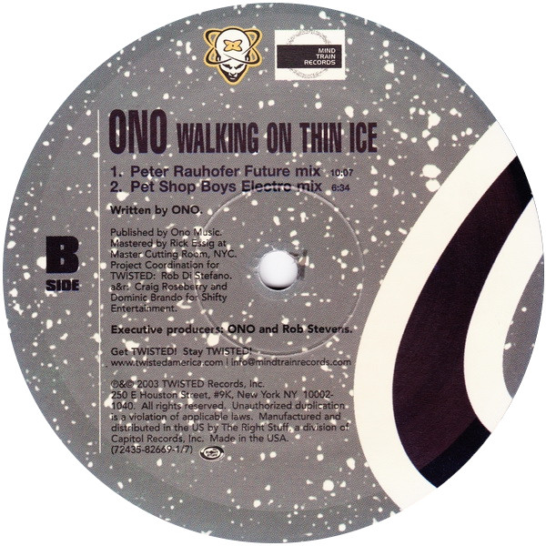 Ono - Walking On Thin Ice | Twisted America Records (72435-82669-1-7) - 4 Ono - Walking On Thin Ice | Twisted America Records (72435-82669-1-7) - 4