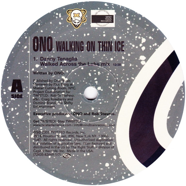 Ono - Walking On Thin Ice | Twisted America Records (72435-82669-1-7) - 3 Ono - Walking On Thin Ice | Twisted America Records (72435-82669-1-7) - 3