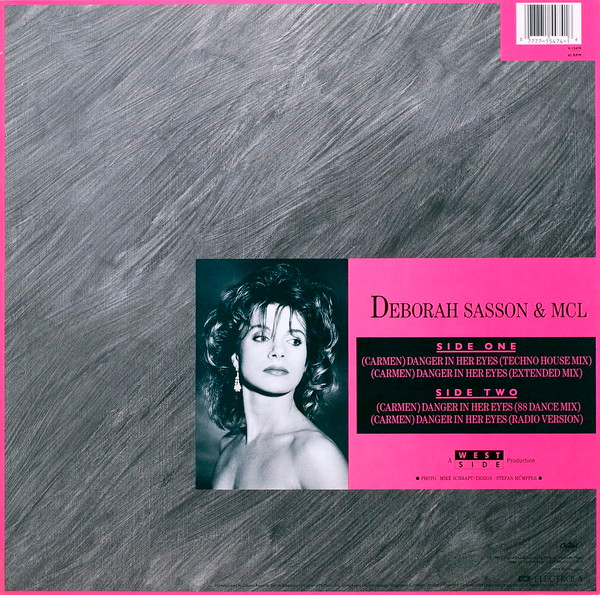 Deborah Sasson & MCL (Micro Chip League) - (Carmen) Danger In Her Eyes | Capitol Records (V-15474) - 2