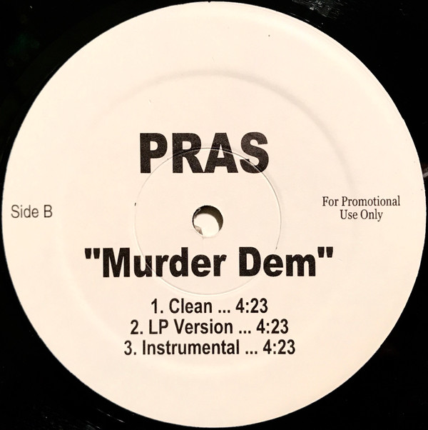 Pras - Yeah Eh' Yeah Eh' / Murder Dem | Not On Label (PRAS) - 2 Pras - Yeah Eh' Yeah Eh' / Murder Dem | Not On Label (PRAS) - 2