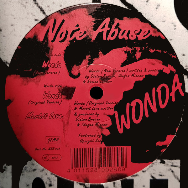 Note Abuse - Wonda | No Respect Records (NRR 028) - main Note Abuse - Wonda | No Respect Records (NRR 028) - main