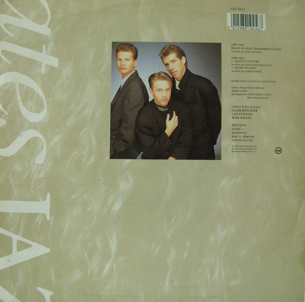 Johnny Hates Jazz - Heart Of Gold (Extended Version) | Virgin (VST 1045) - 2