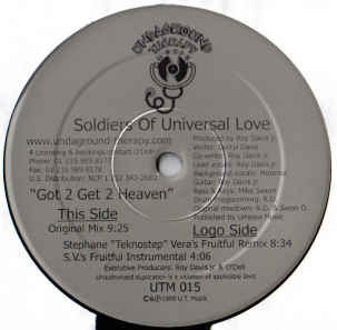 Soldiers Of Universal Love - Got 2 Get 2 Heaven | Undaground Therapy Muzik (UTM 015)