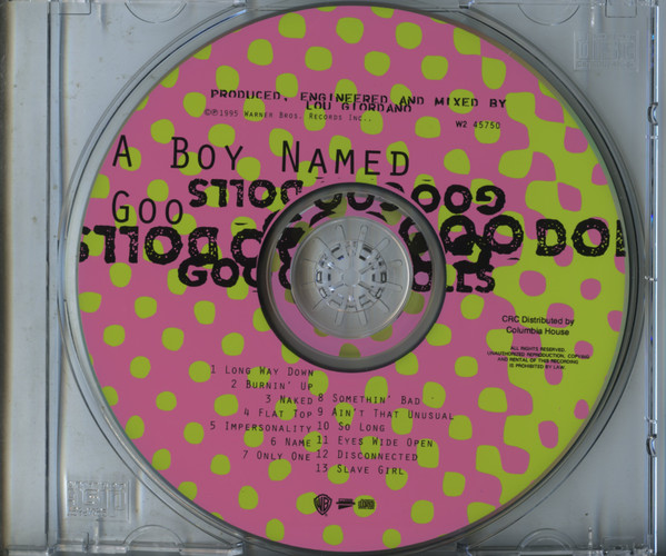 Goo Goo Dolls - A Boy Named Goo | Warner Bros. Records (W2 45750) - 3