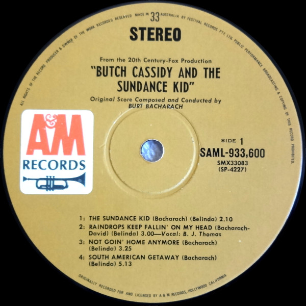 Music From Butch Cassidy And The Sundance Kid
