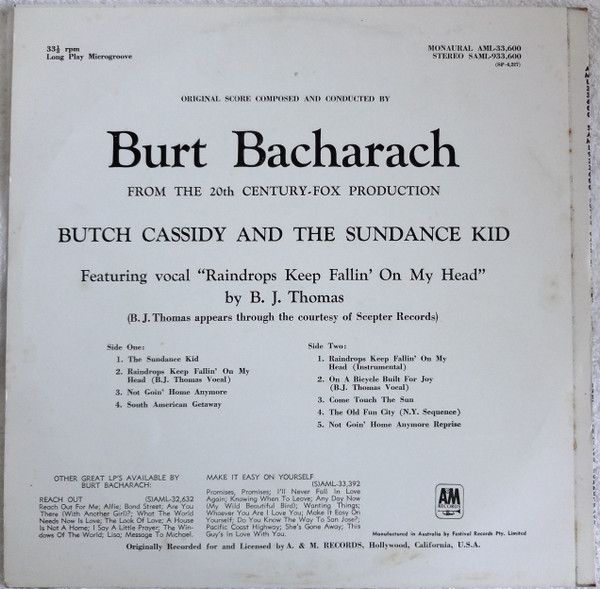 Music From Butch Cassidy And The Sundance Kid