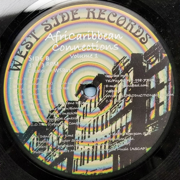 Various - Africaribbean Connections Volume 1 | West Side Records (WSR 013) - main Various - Africaribbean Connections Volume 1 | West Side Records (WSR 013) - main