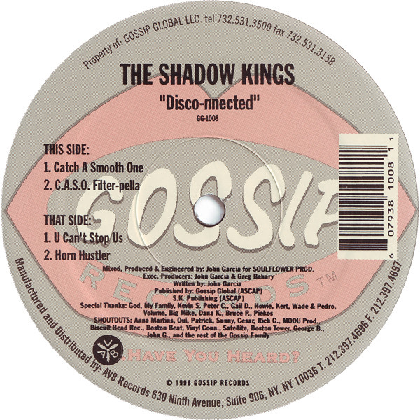 The Shadow Kings - Disco-nnected | Gossip Records (GG-1008) - 2 The Shadow Kings - Disco-nnected | Gossip Records (GG-1008) - 2