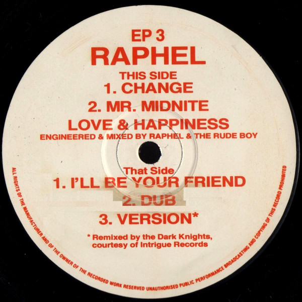 I'll Be Your Friend / Mr. Midnight E.P. b/w Change