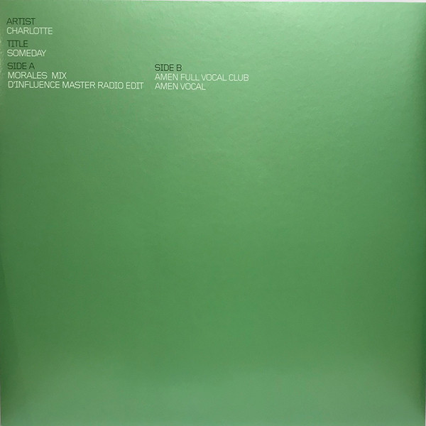 Charlotte - Someday | Rhythm Series (12RHYDJX 23) - main Charlotte - Someday | Rhythm Series (12RHYDJX 23) - main
