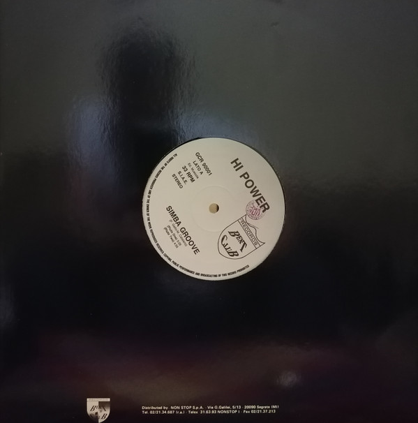 Hi Power - Simba Groove / Cult Of Snap | Beat Club Records (GCR 90001) - main Hi Power - Simba Groove / Cult Of Snap | Beat Club Records (GCR 90001) - main